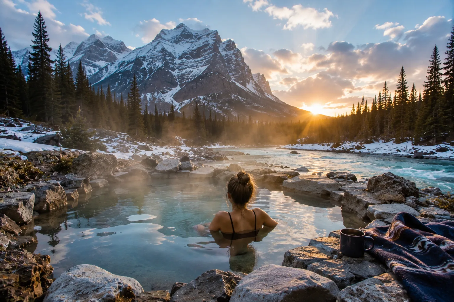 Bains thermaux naturels
