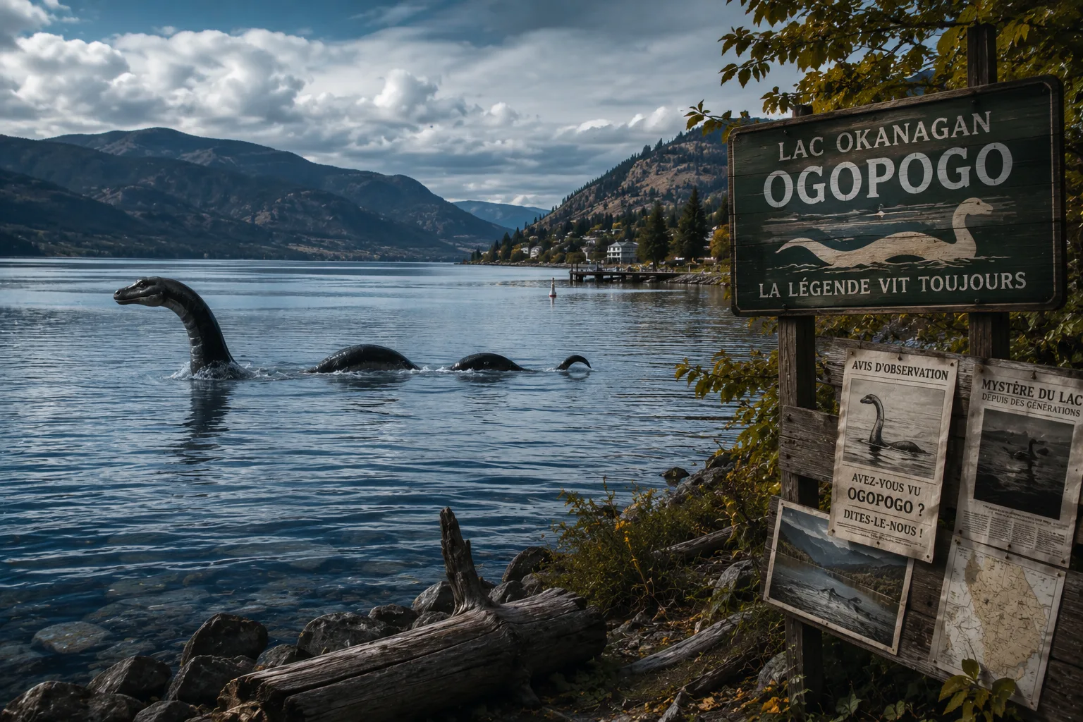La légende de la créature du Lac Ogopogo : Mythe ou réalité ?