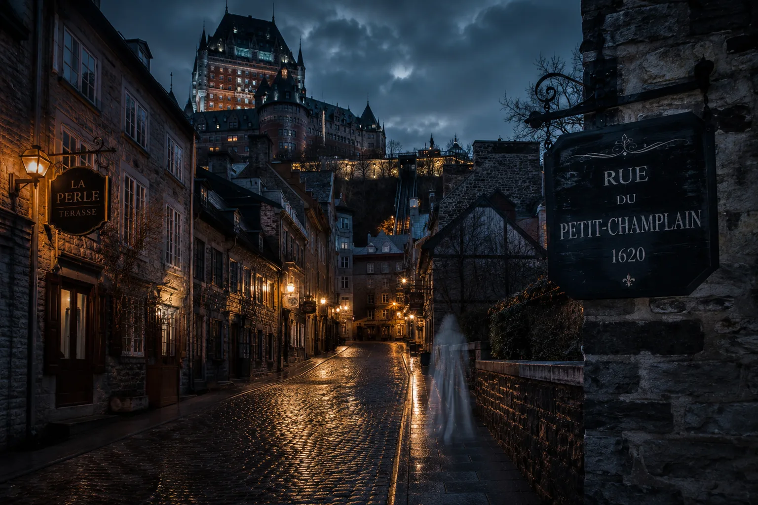 Lieux hantés du Vieux-Québec : Les secrets que l'histoire a occultés