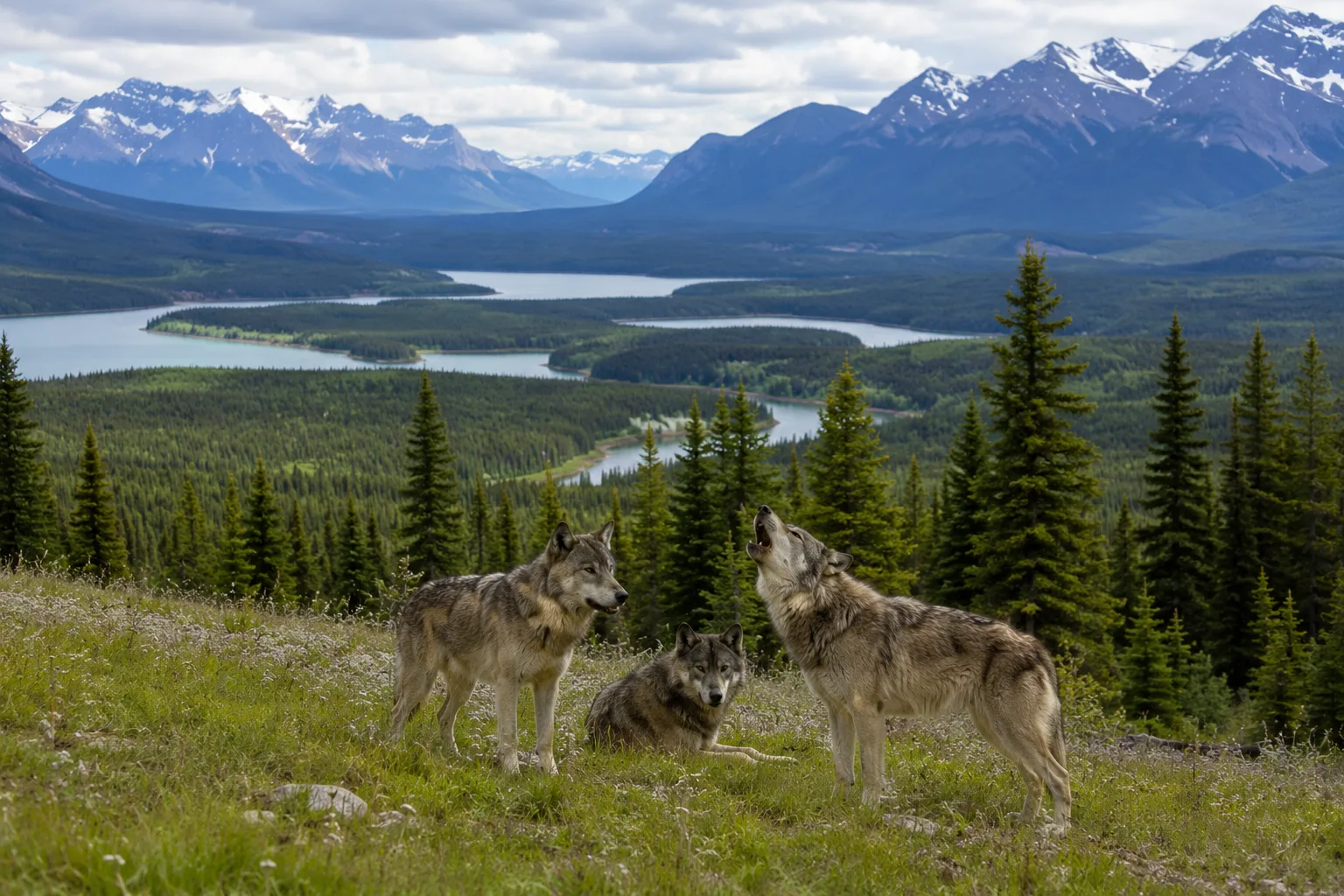 Observer les loups sauvages en toute sécurité