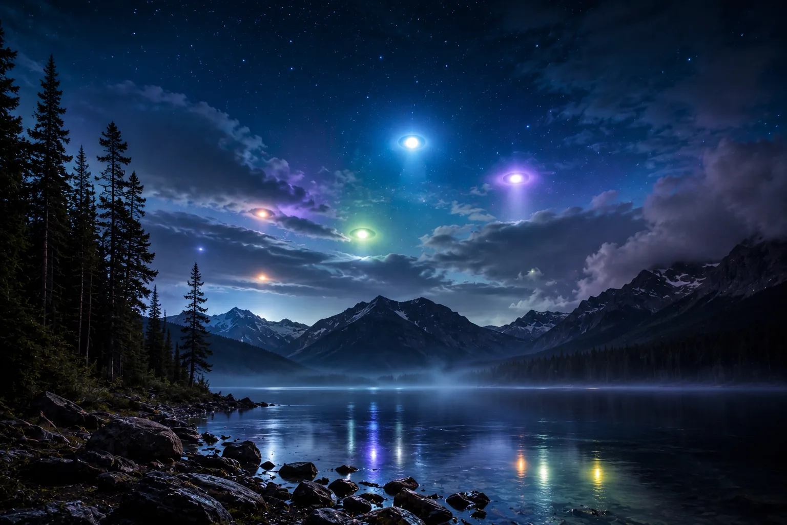 Phénomènes inexpliqués : Les lumières mystérieuses des ciels canadiens