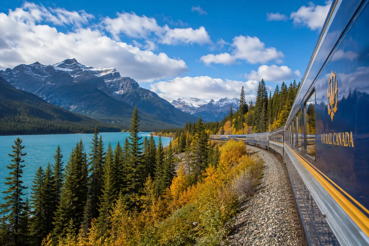 Traverser le Canada en train