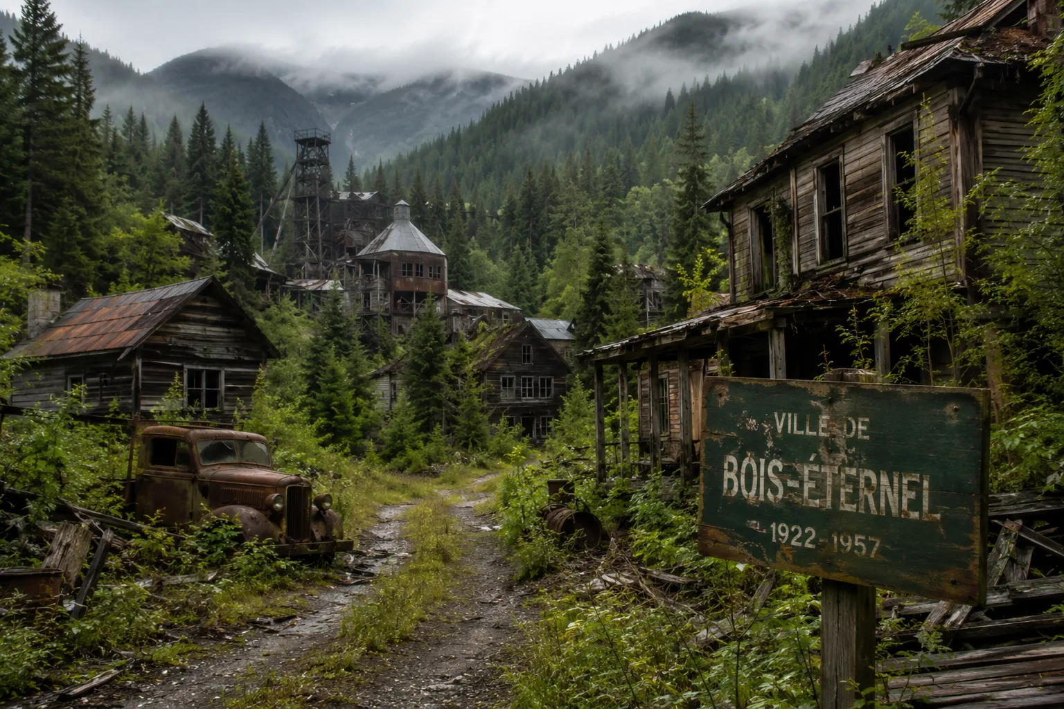 Villages fantômes du Canada : Ces cités ouvrières avalées par la forêt