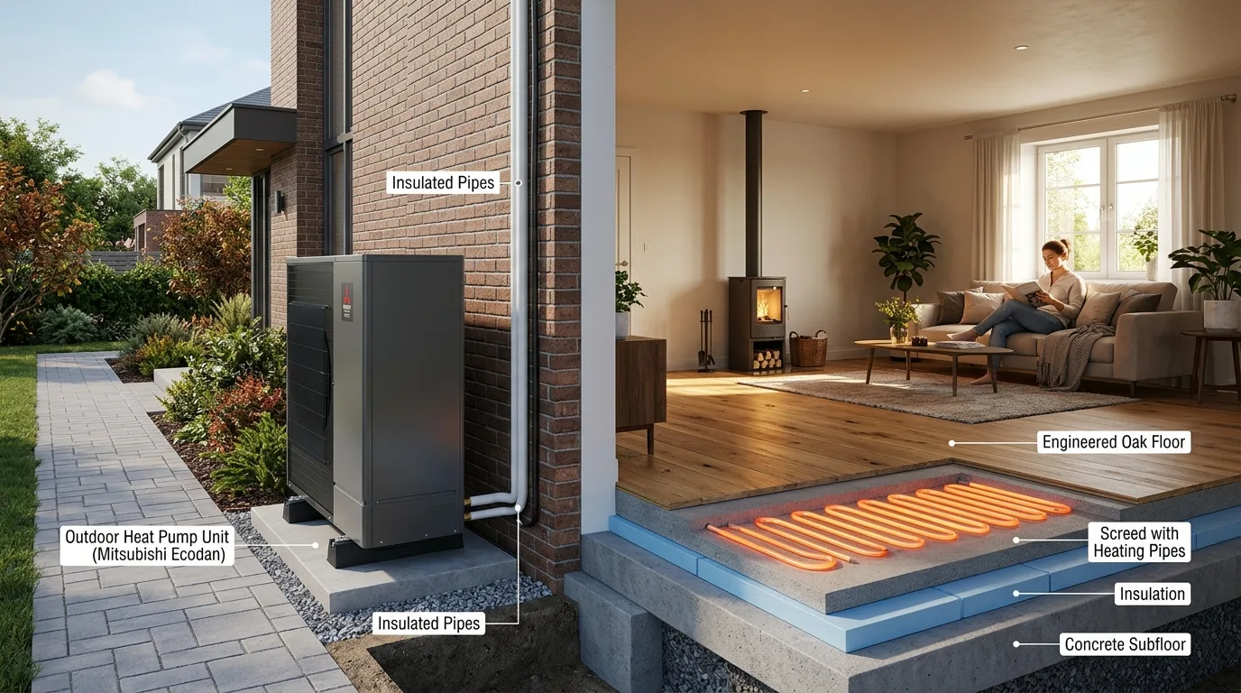 Pompe à chaleur avec chauffage au sol : quelle solution choisir?