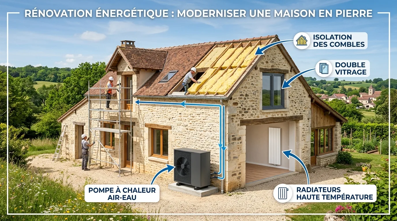 Pompe à chaleur en maison ancienne : investissement rentable ou non?