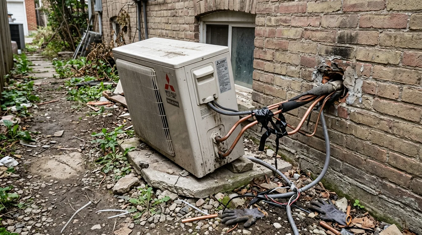 Pompe à chaleur mal installée : problèmes et solutions pour retrouver un chauffage performant